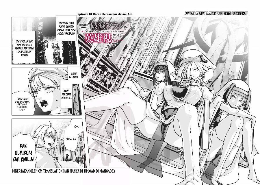 Akuyaku Kizoku ga Hirakinaotte Hametsu Flag wo “Jitsuryoku” de Tatakiotteitara, Itsunomanika Heroine-tachi kara Eiyuushi Sareru you ni Natta Ken Chapter 10.1 - Page 4