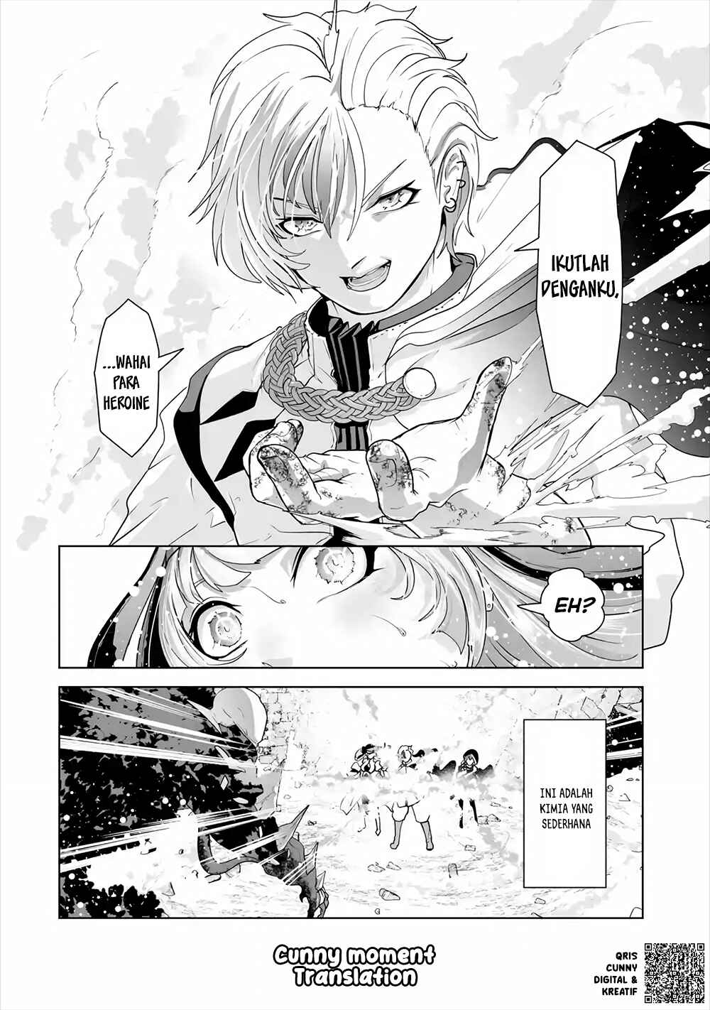 Baca Akuyaku Kizoku ga Hirakinaotte Hametsu Flag wo “Jitsuryoku” de Tatakiotteitara, Itsunomanika Heroine-tachi kara Eiyuushi Sareru you ni Natta Ken - Chapter 2 halaman 48