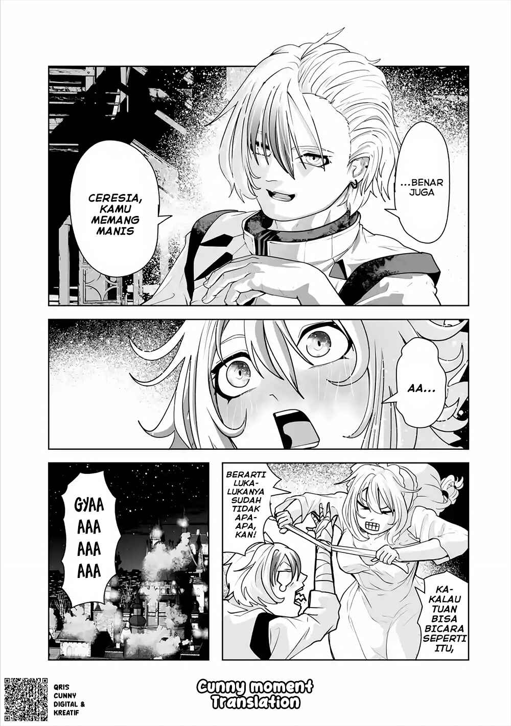 Baca Akuyaku Kizoku ga Hirakinaotte Hametsu Flag wo “Jitsuryoku” de Tatakiotteitara, Itsunomanika Heroine-tachi kara Eiyuushi Sareru you ni Natta Ken - Chapter 2 halaman 61