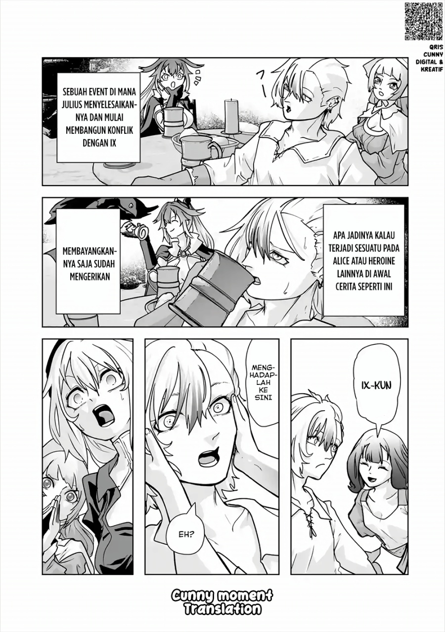 Baca Akuyaku Kizoku ga Hirakinaotte Hametsu Flag wo “Jitsuryoku” de Tatakiotteitara, Itsunomanika Heroine-tachi kara Eiyuushi Sareru you ni Natta Ken - Chapter 5 halaman 47