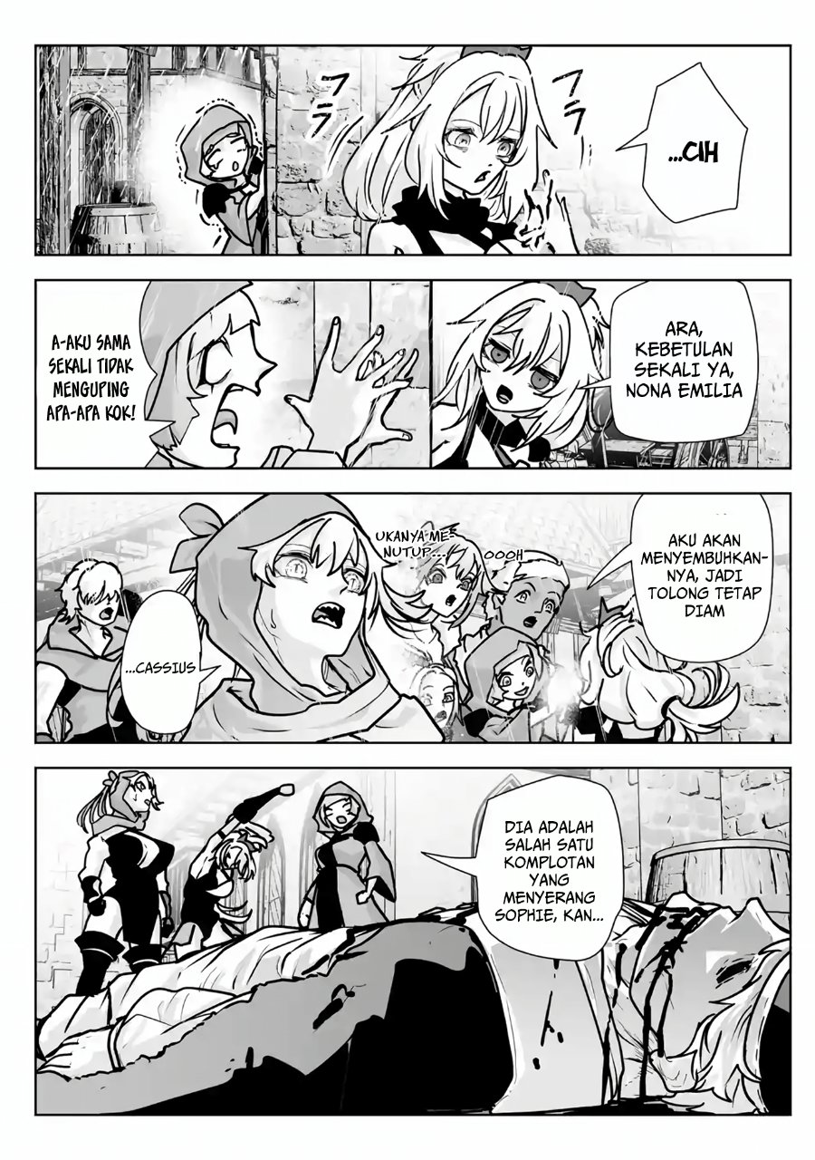 Baca Akuyaku Kizoku ga Hirakinaotte Hametsu Flag wo “Jitsuryoku” de Tatakiotteitara, Itsunomanika Heroine-tachi kara Eiyuushi Sareru you ni Natta Ken - Chapter 9.3 halaman 11