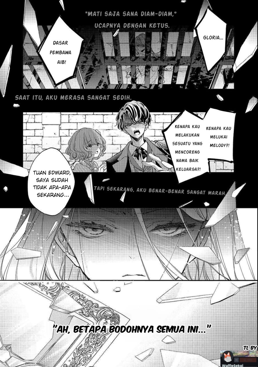 Baca Akuyaku Reijou Gloria von Caldwell no Danzai to Fukushuu - Chapter 1 halaman 1