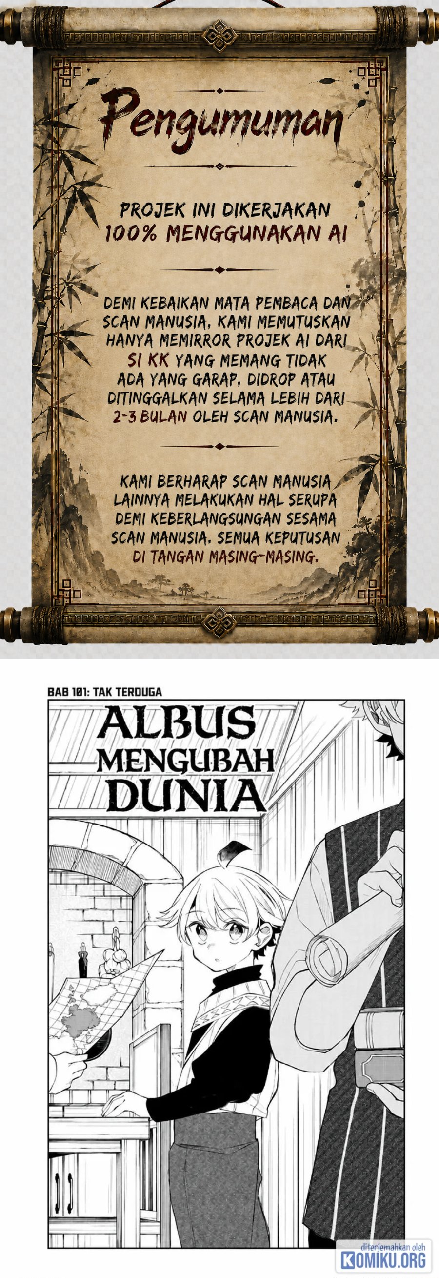 Albus Changes the World Chapter 101 - Page 1