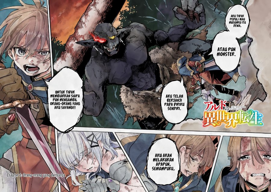 Baca Aldo no Isekai Tensei - Chapter 1 halaman 3