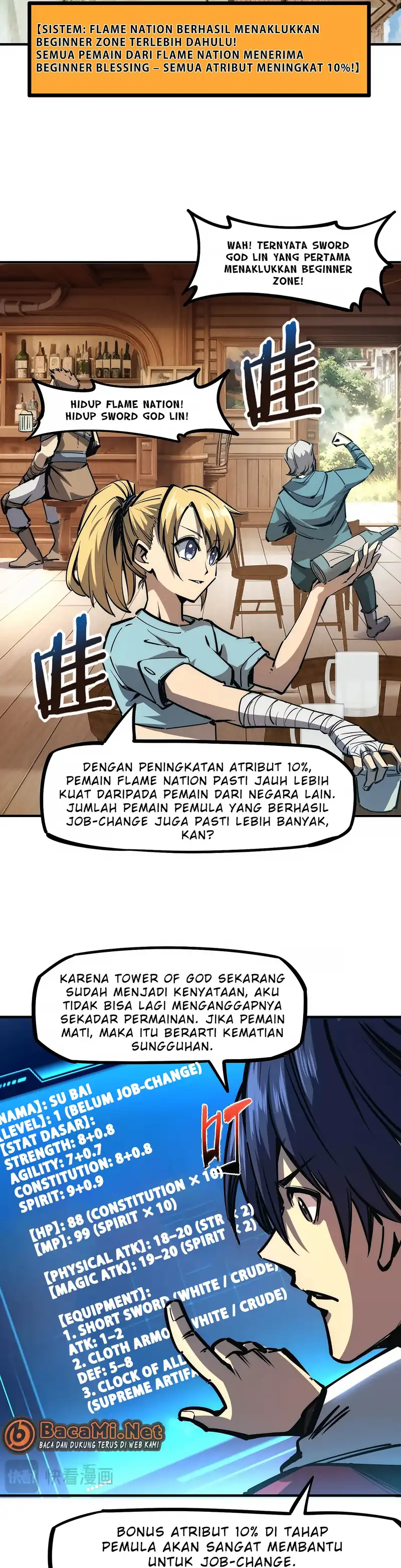 Baca All People Scramble for the Tower, I Cleared 999 Floors in Advance - Chapter 1 halaman 16