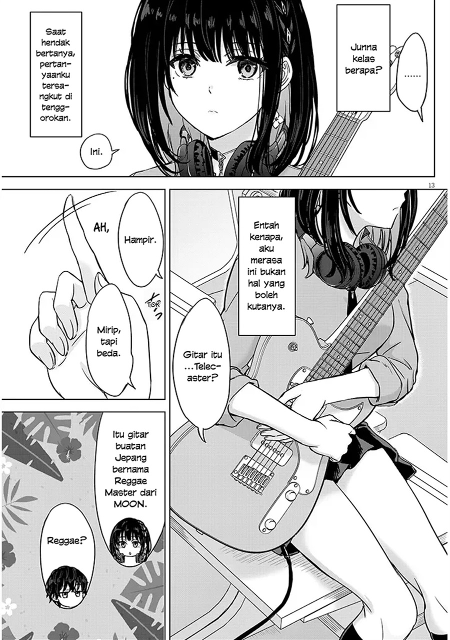 Amamori Junna wa Shitsudo ga Takai Chapter 3 - Page 14