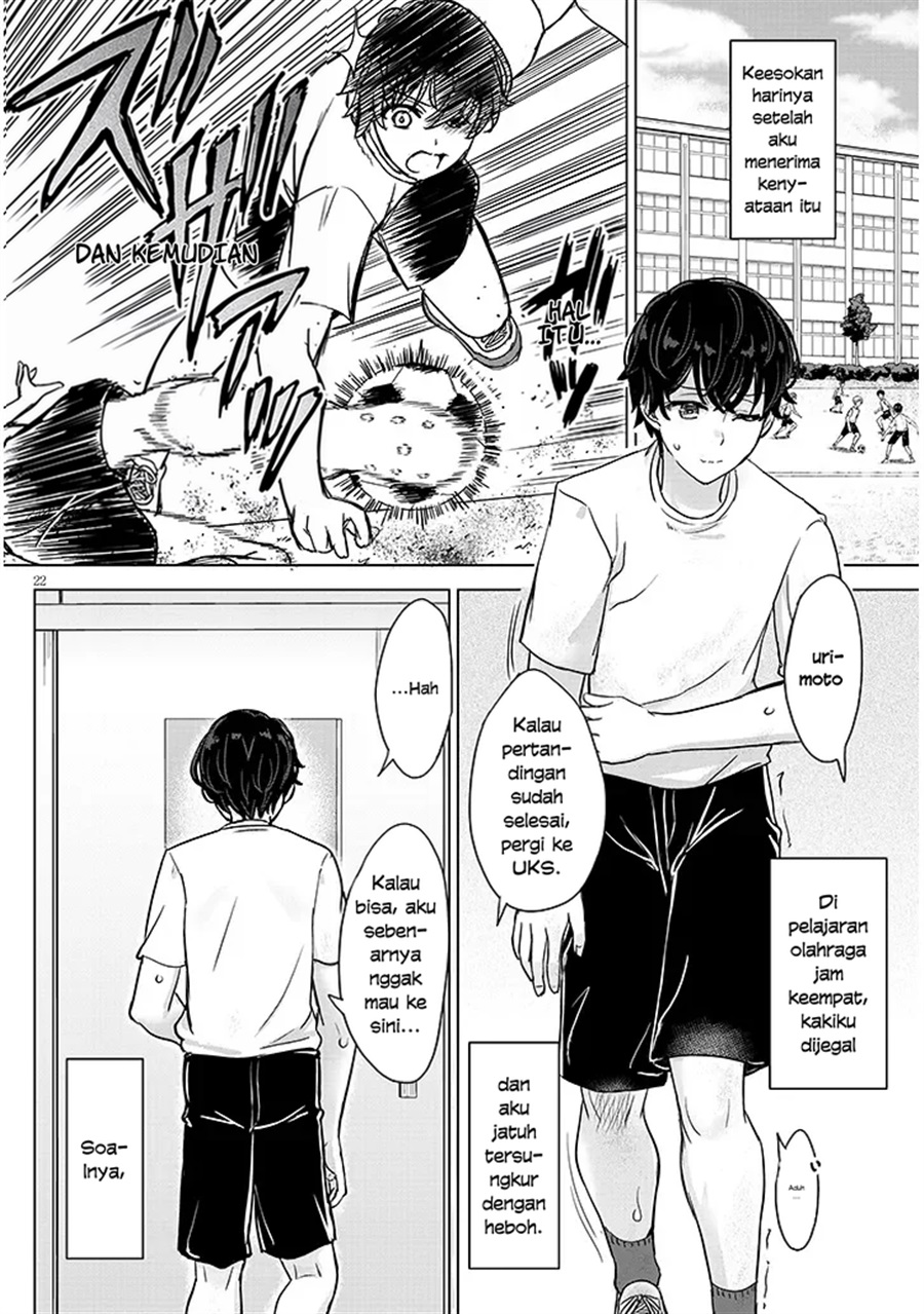 Amamori Junna wa Shitsudo ga Takai Chapter 3 - Page 23