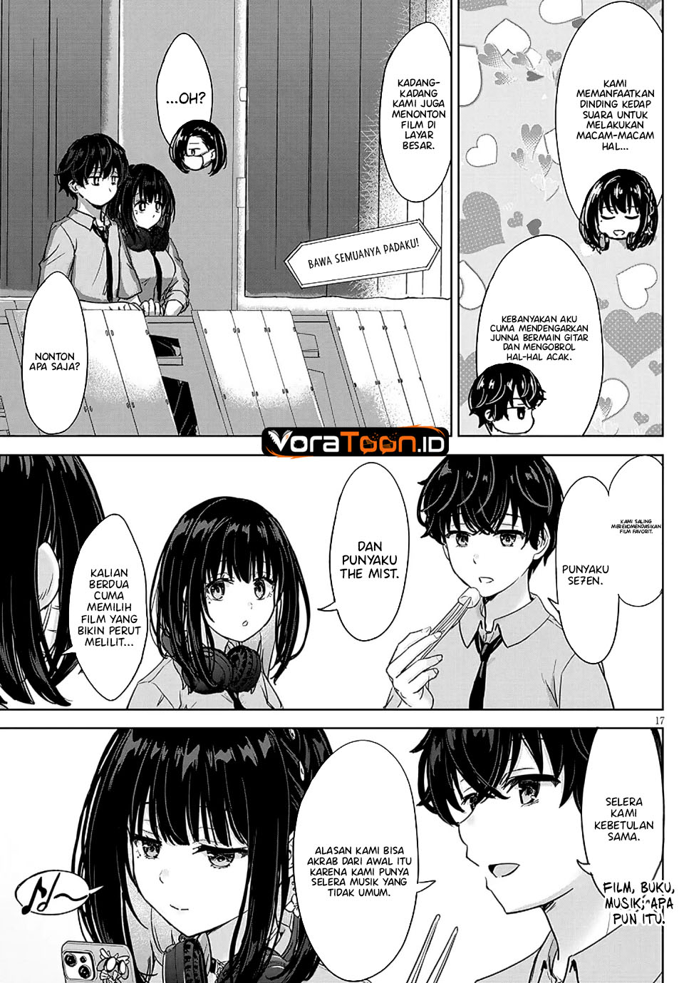 Amamori Junna wa Shitsudo ga Takai Chapter 4 - Page 18