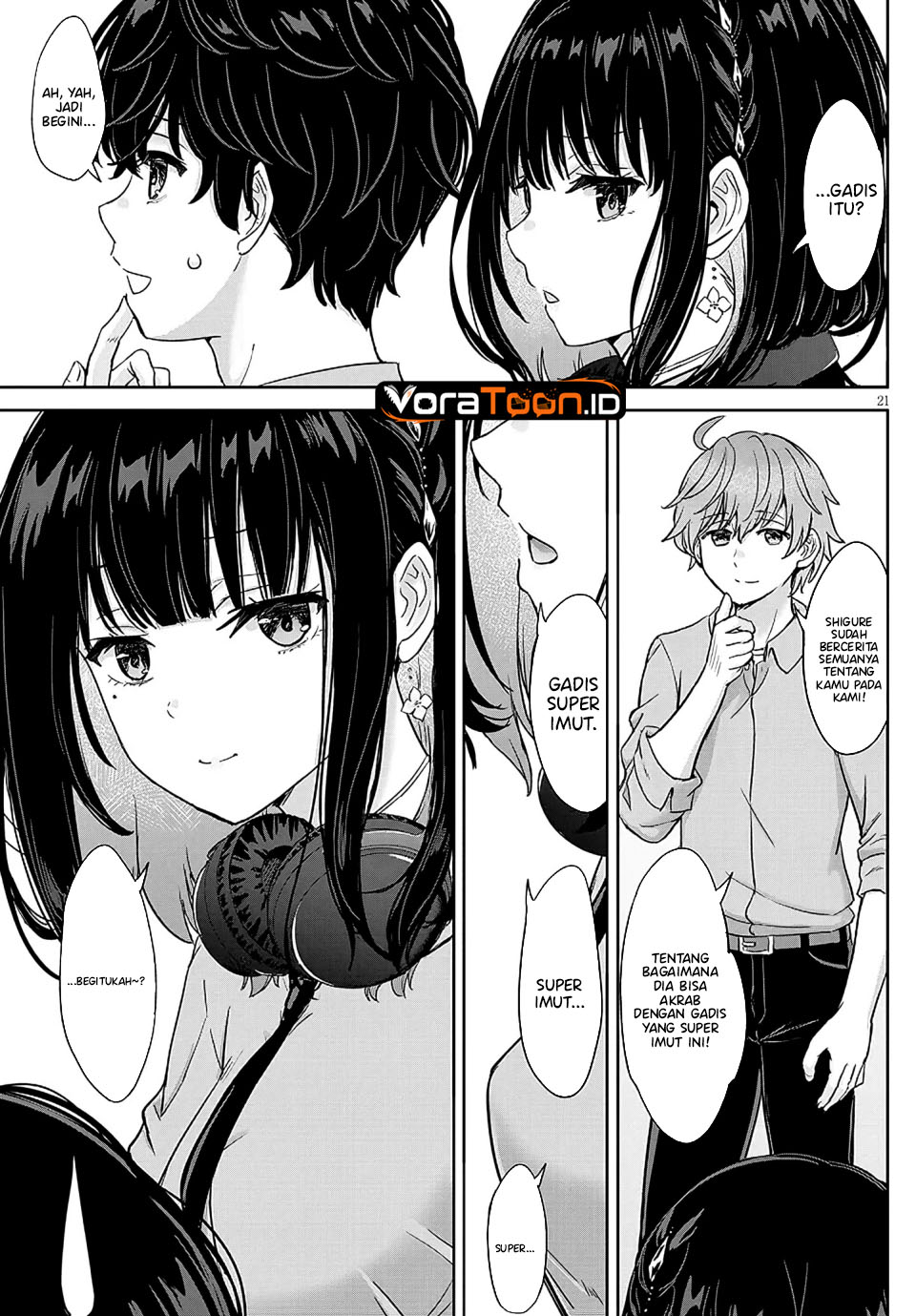 Amamori Junna wa Shitsudo ga Takai Chapter 4 - Page 22