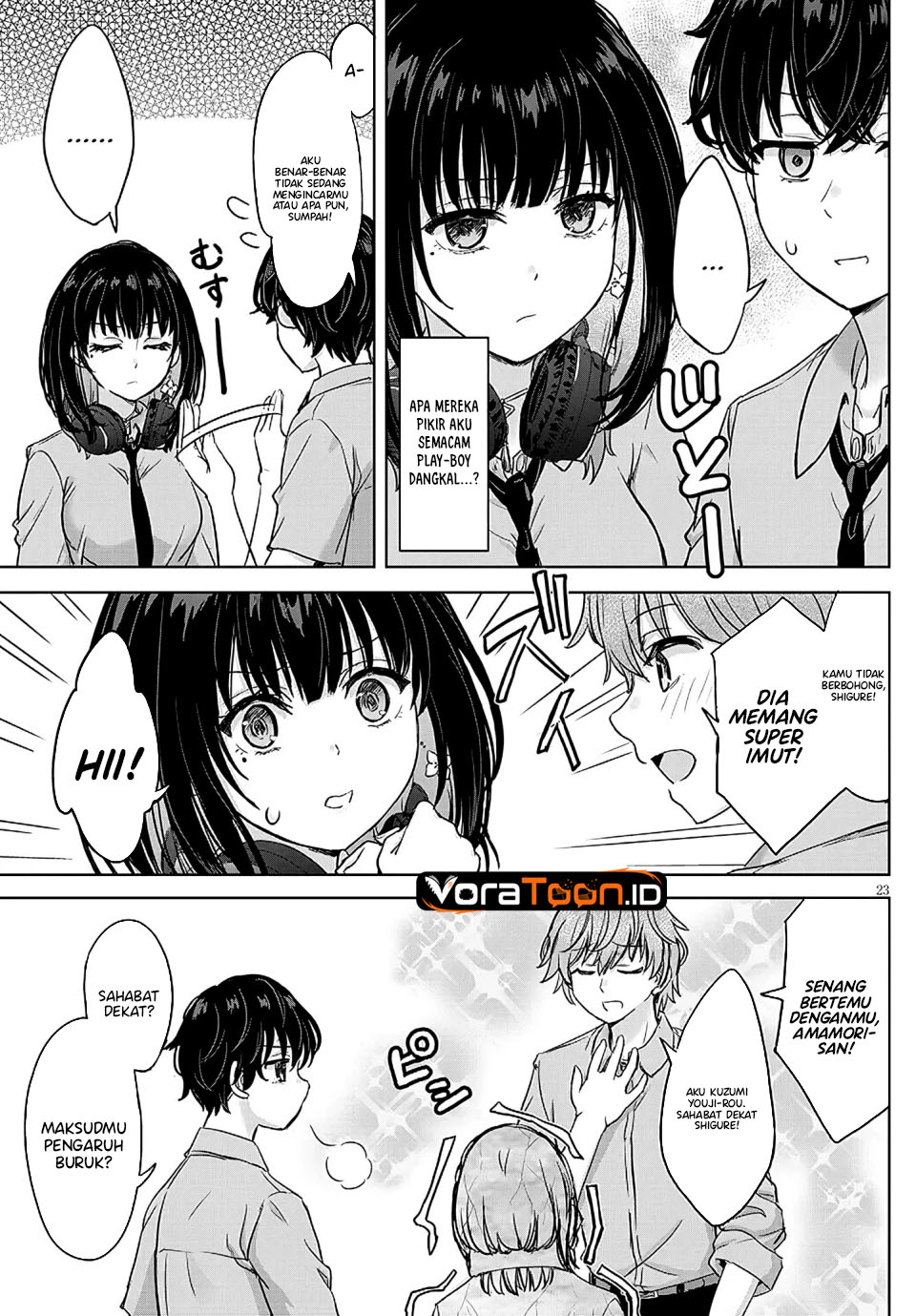 Amamori Junna wa Shitsudo ga Takai Chapter 4 - Page 24