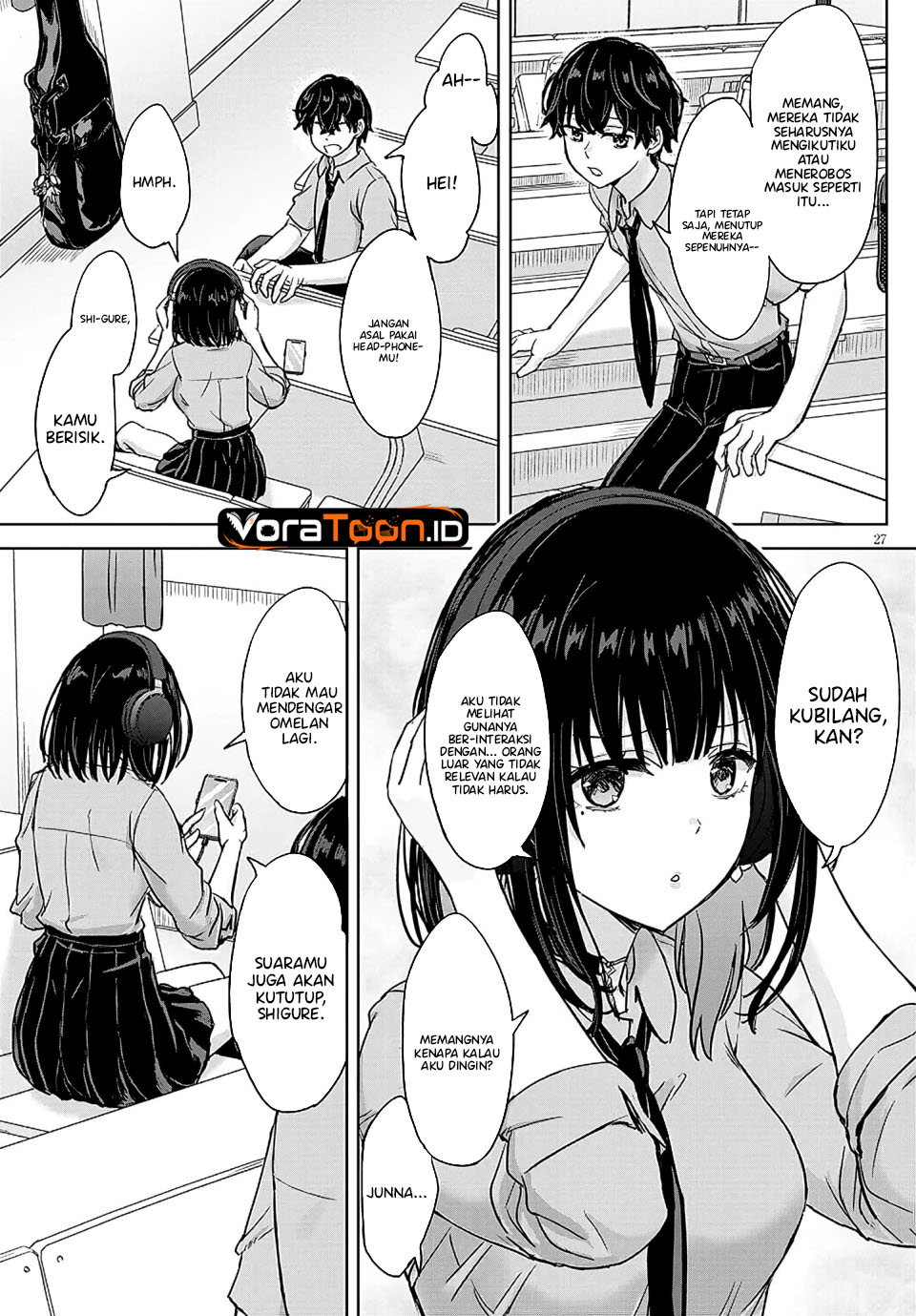 Amamori Junna wa Shitsudo ga Takai Chapter 4 - Page 28