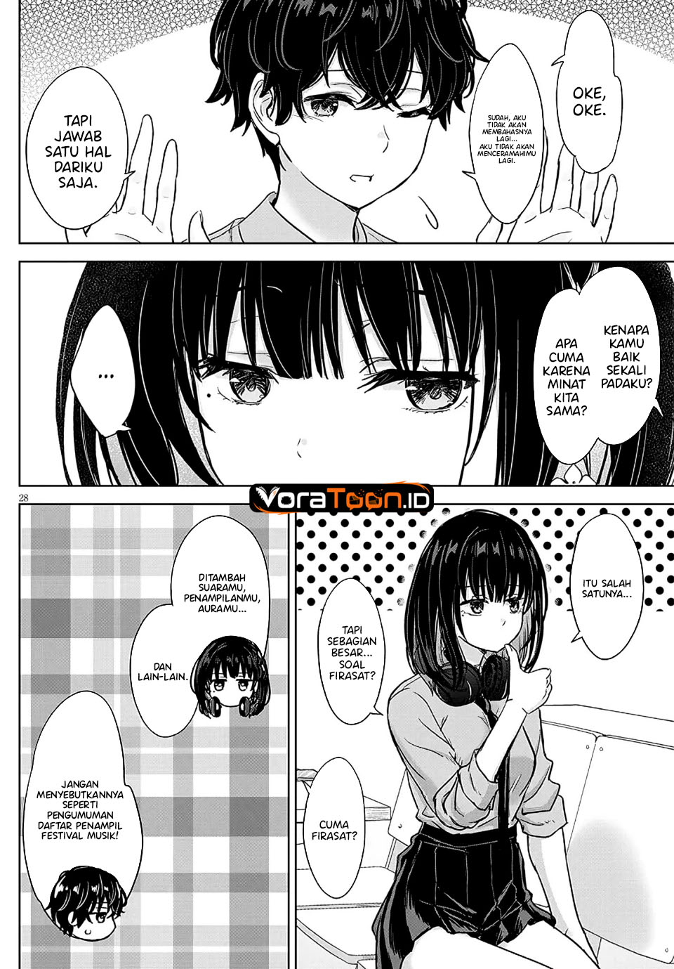 Amamori Junna wa Shitsudo ga Takai Chapter 4 - Page 29