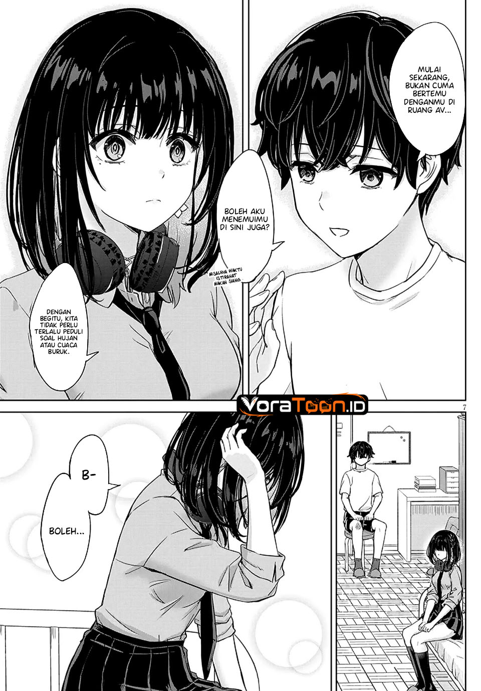 Amamori Junna wa Shitsudo ga Takai Chapter 4 - Page 8