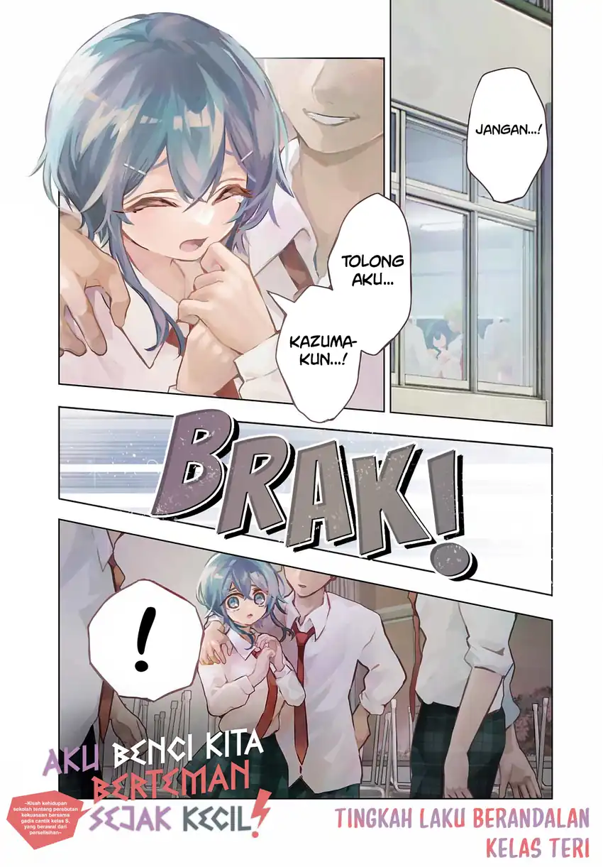 Baca Anta to Osananajimitte dake demo Iyananoni! ~Zekkou kara Hajimaru S-kyuu Bishoujo to no Gakuen Nariagari Seikatsu~ - Chapter 13 halaman 1