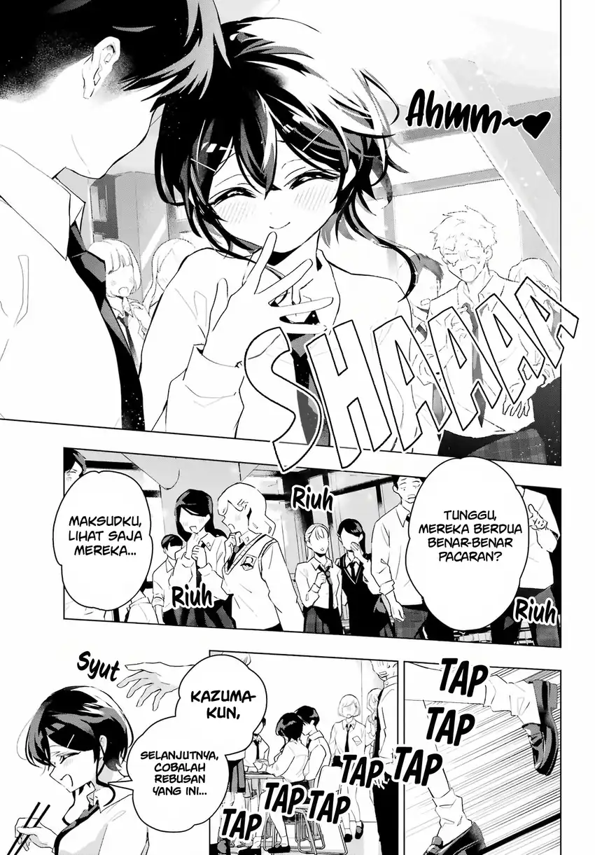 Baca Anta to Osananajimitte dake demo Iyananoni! ~Zekkou kara Hajimaru S-kyuu Bishoujo to no Gakuen Nariagari Seikatsu~ - Chapter 14 halaman 17
