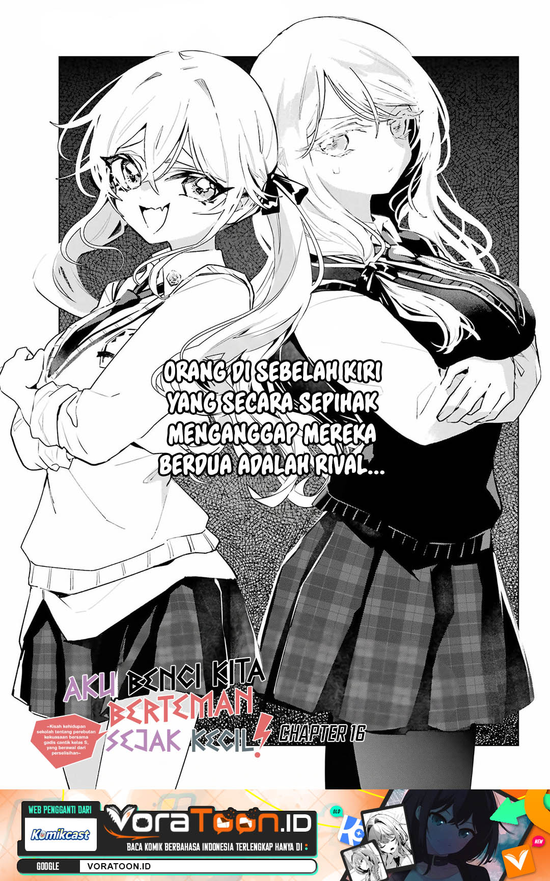 Anta to Osananajimitte dake demo Iyananoni! ~Zekkou kara Hajimaru S-kyuu Bishoujo to no Gakuen Nariagari Seikatsu~ Chapter 16 - Page 2