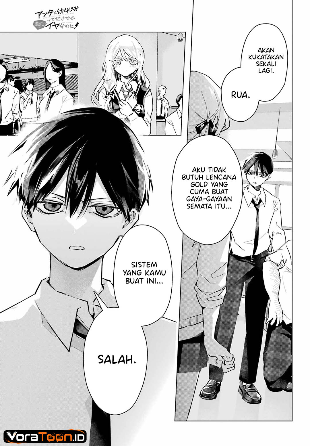 Anta to Osananajimitte dake demo Iyananoni! ~Zekkou kara Hajimaru S-kyuu Bishoujo to no Gakuen Nariagari Seikatsu~ Chapter 16 - Page 30