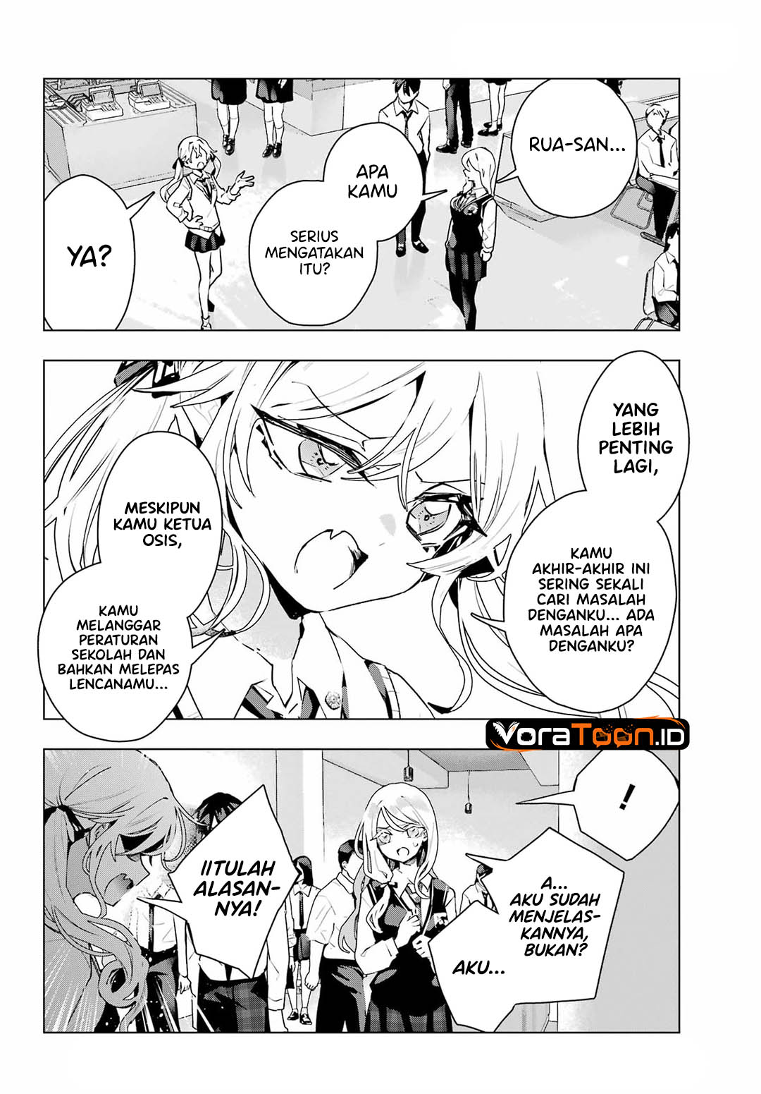 Anta to Osananajimitte dake demo Iyananoni! ~Zekkou kara Hajimaru S-kyuu Bishoujo to no Gakuen Nariagari Seikatsu~ Chapter 16 - Page 9
