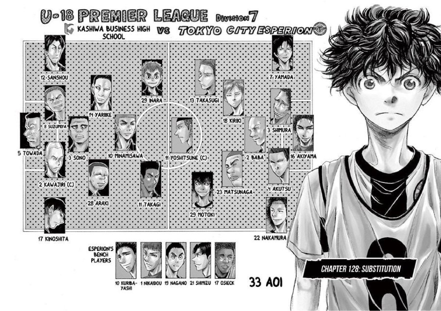 Baca Ao Ashi - Chapter 128 halaman 3