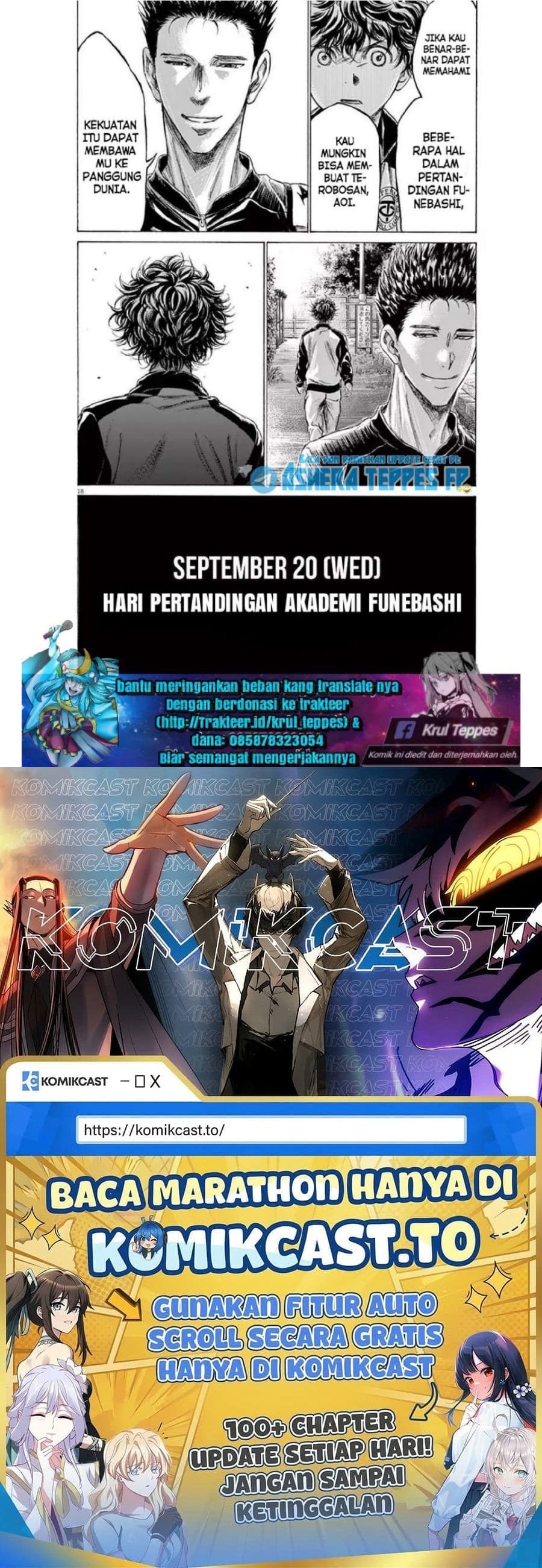 Baca Ao Ashi - Chapter 178 halaman 19