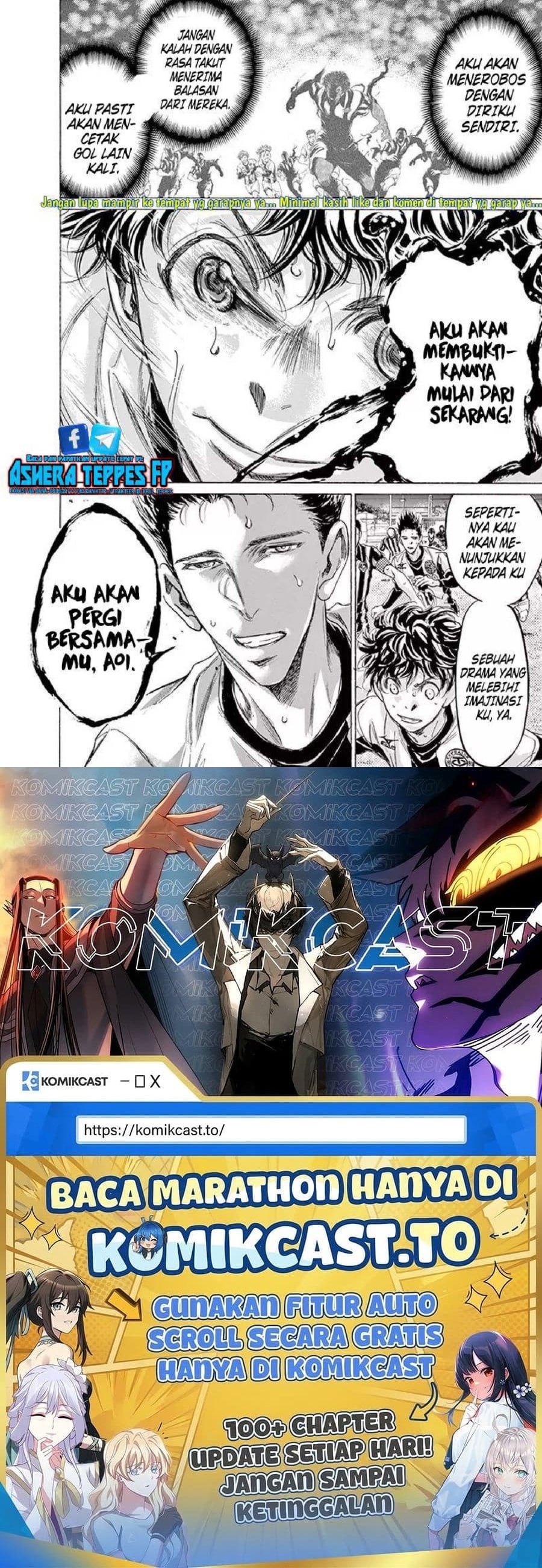 Baca Ao Ashi - Chapter 191 halaman 19