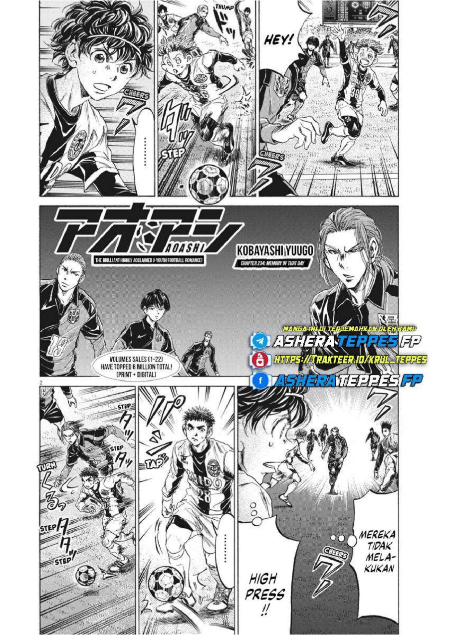 Baca Ao Ashi - Chapter 234 halaman 3