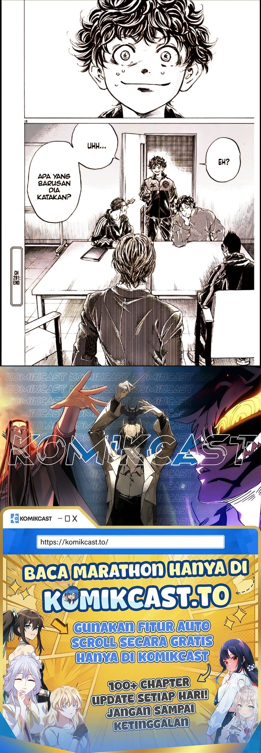 Baca Ao Ashi - Chapter 281 halaman 19