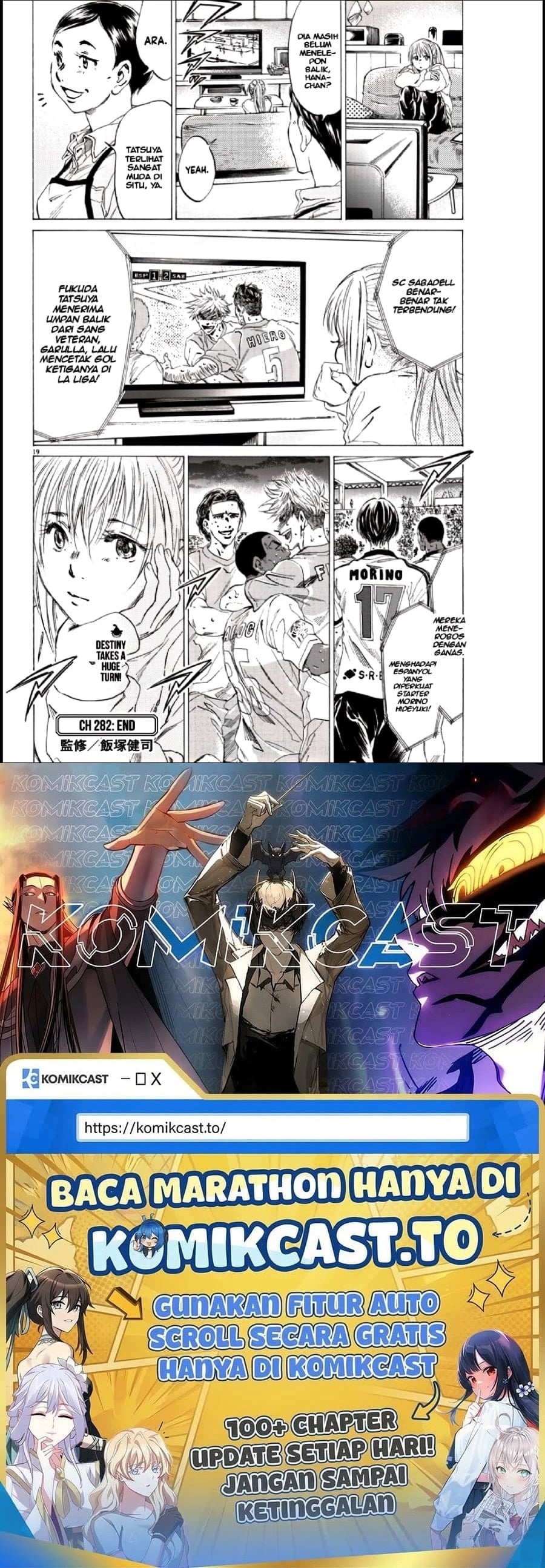 Baca Ao Ashi - Chapter 282 halaman 18