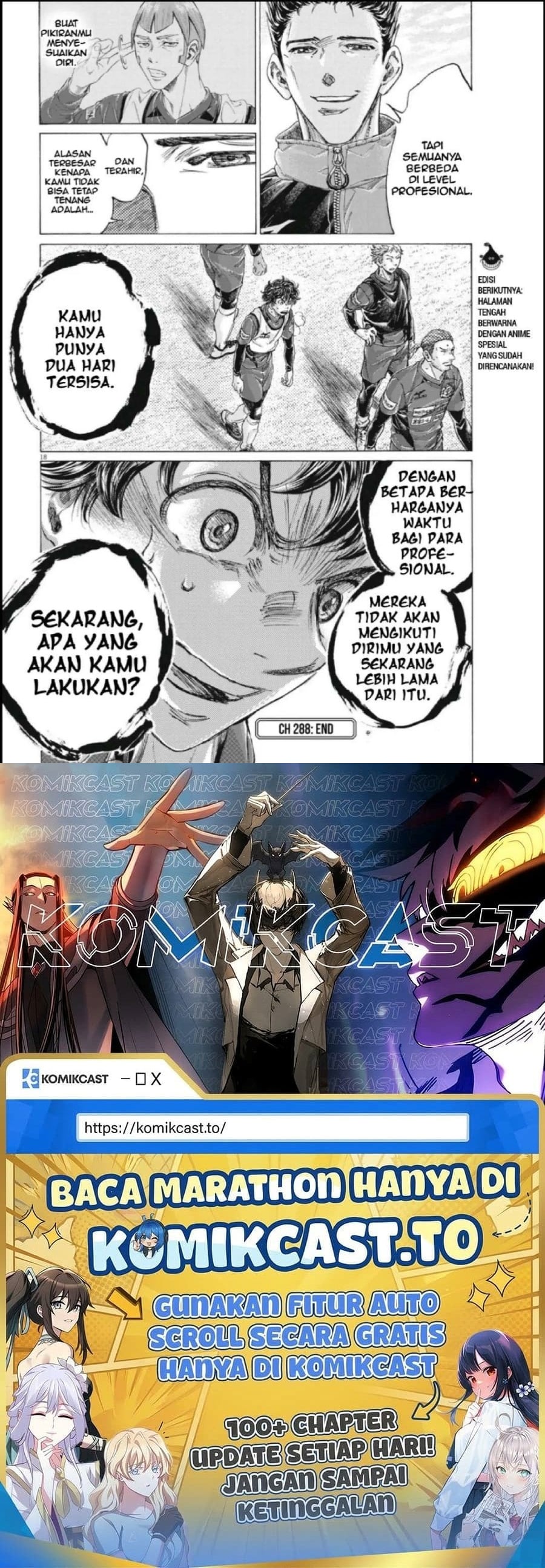 Baca Ao Ashi - Chapter 288 halaman 19
