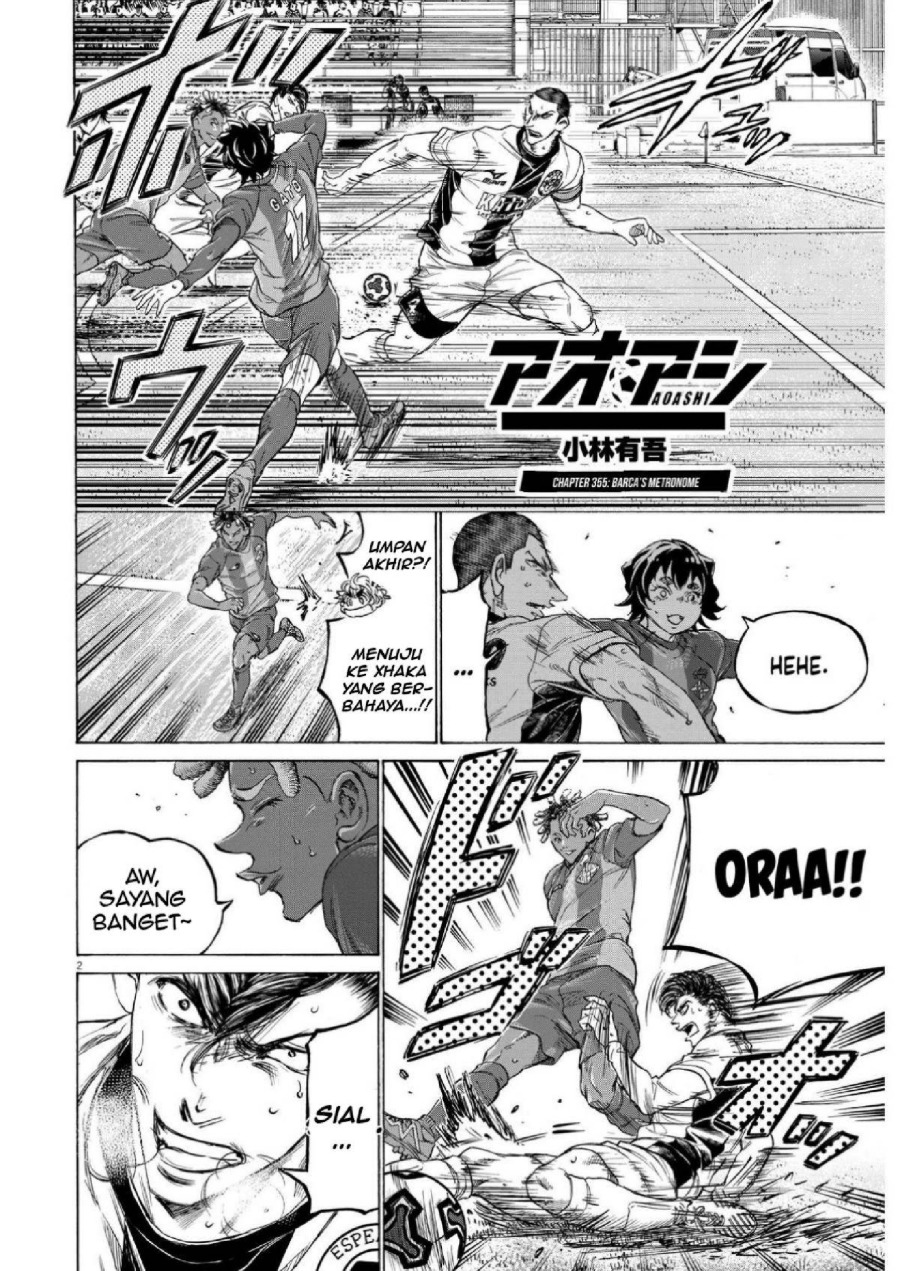 Baca Ao Ashi - Chapter 355 halaman 3