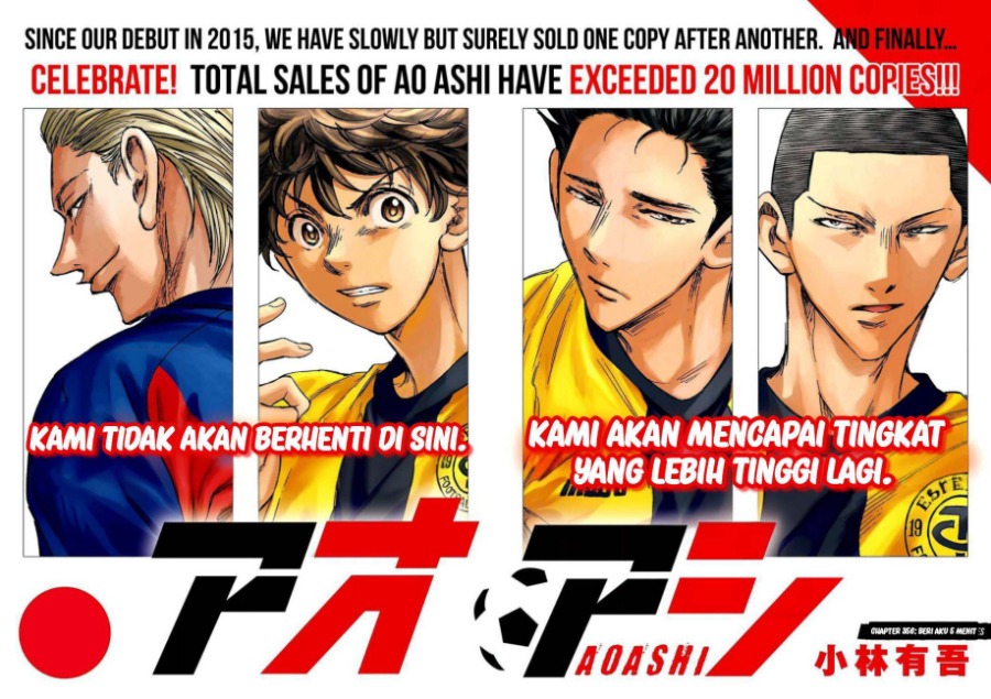 Baca Ao Ashi - Chapter 356 halaman 2