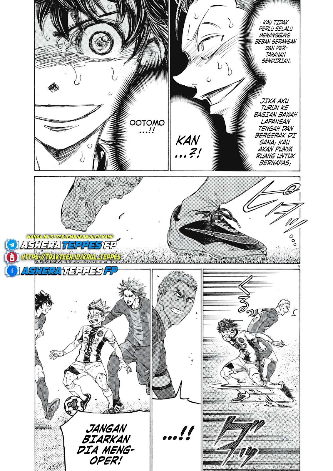 Ao Ashi Chapter 402 - Page 10