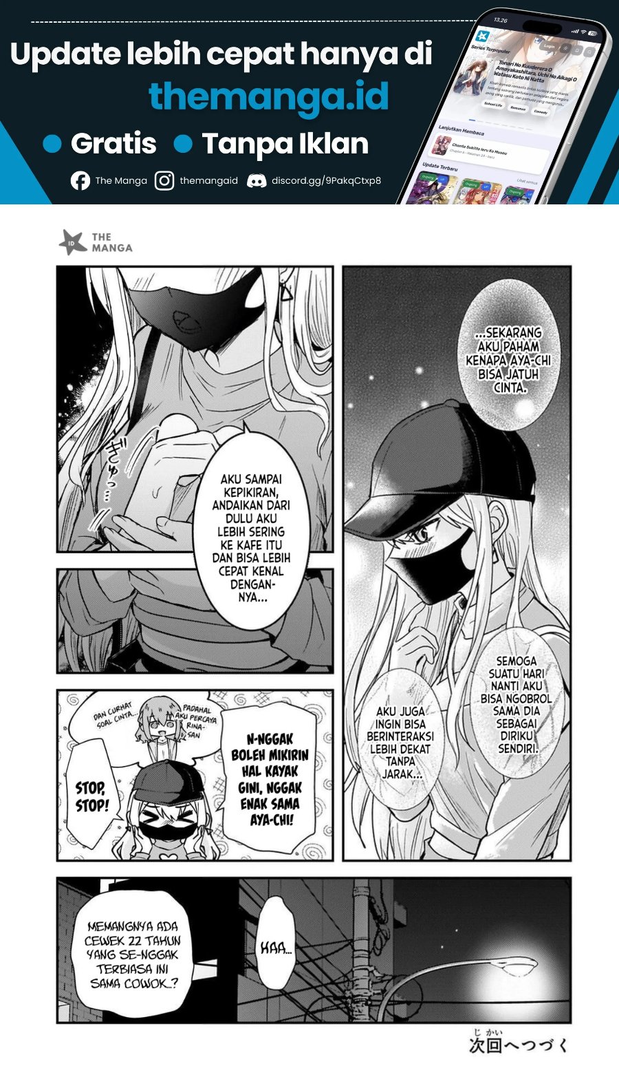 Aorikei Game Haishinsha (20-sai), Haishin no Kiri Wasure ni Yori Ii Hito Bare Suru. Chapter 13 - Page 33