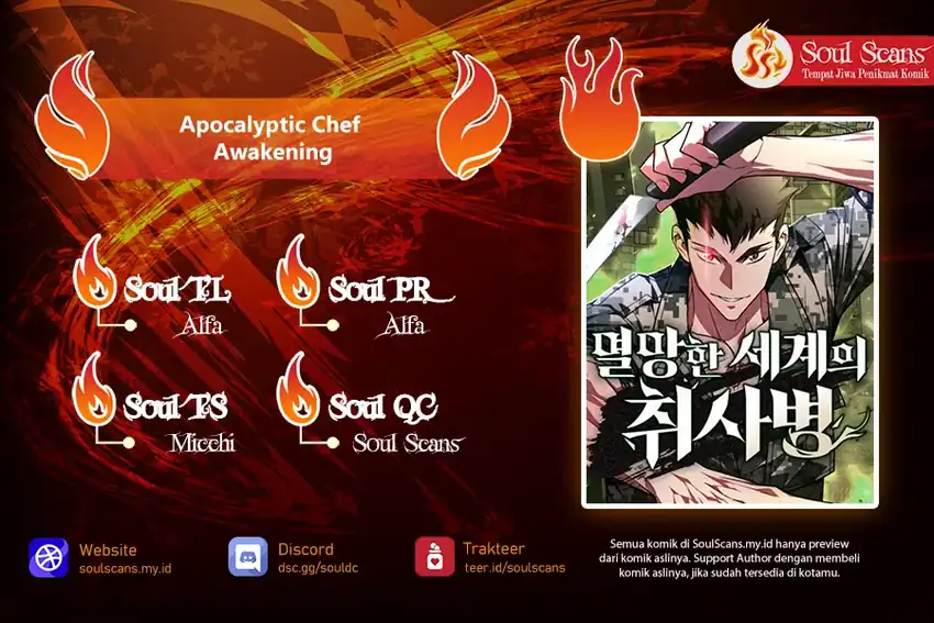 Apocalyptic Chef Awakening Chapter 121 - Page 1