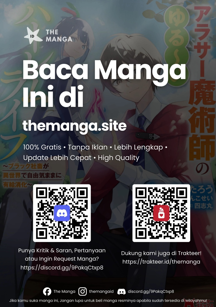 Baca Arasaa Majutsushi no Yuru ii Harem Life ~Black Shachiku ga Isekai de Jiyuu Kimama ni Yuukyuu Shouka~ - Chapter 3 halaman 43