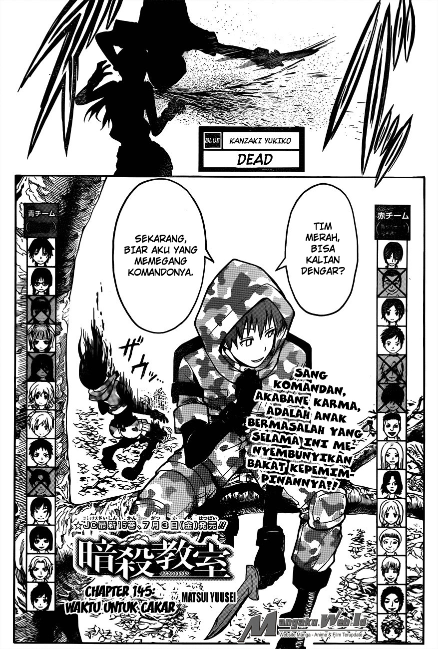 Baca Assassination Classroom - Chapter 145 halaman 6