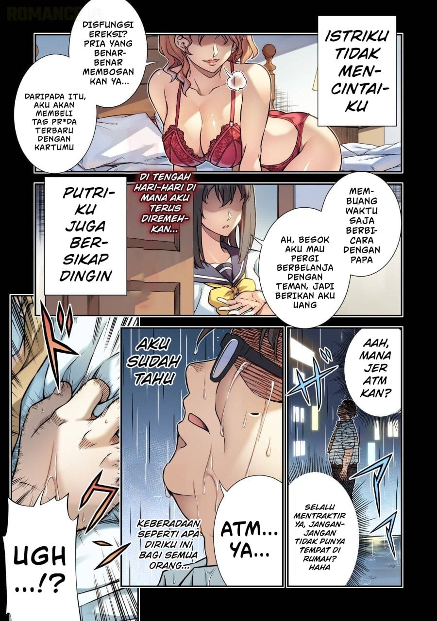 Baca ATM Ojisan: Isekai de Mote-ki ga Tomaranai! - Chapter 1 halaman 2