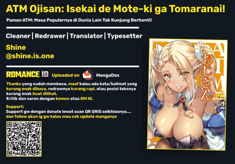 Baca ATM Ojisan: Isekai de Mote-ki ga Tomaranai! - Chapter 12 halaman 20