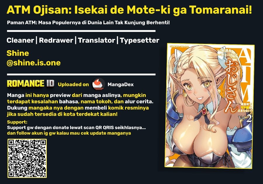 Baca ATM Ojisan: Isekai de Mote-ki ga Tomaranai! Chapter 22 Bahasa Indonesia page 6
