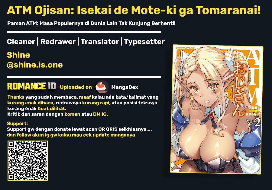 Baca ATM Ojisan: Isekai de Mote-ki ga Tomaranai! Chapter 24 Bahasa Indonesia page 48