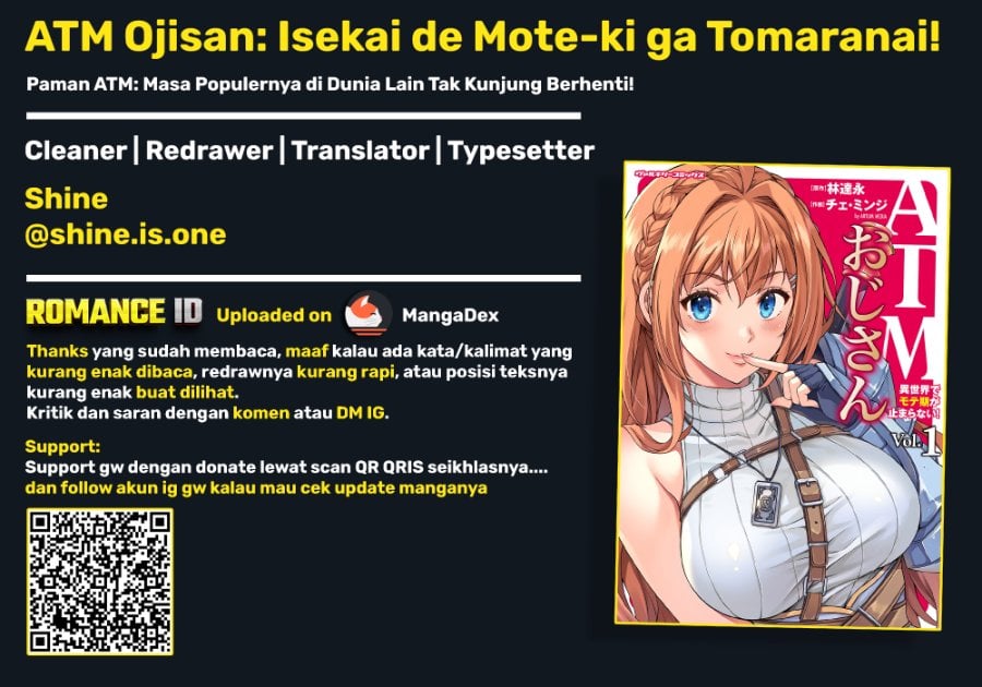 Baca ATM Ojisan: Isekai de Mote-ki ga Tomaranai! - Chapter 7 halaman 21