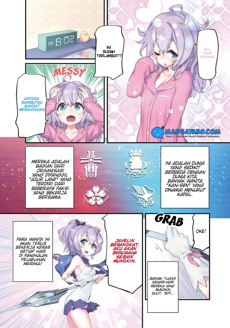 Azur Lane 4-koma: Slow Ahead Chapter 0 - Page 2