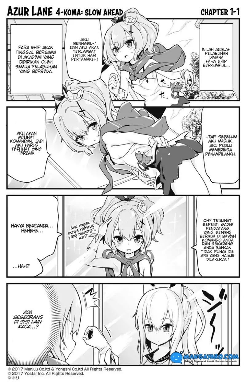 Azur Lane 4-koma: Slow Ahead Chapter 0 - Page 3