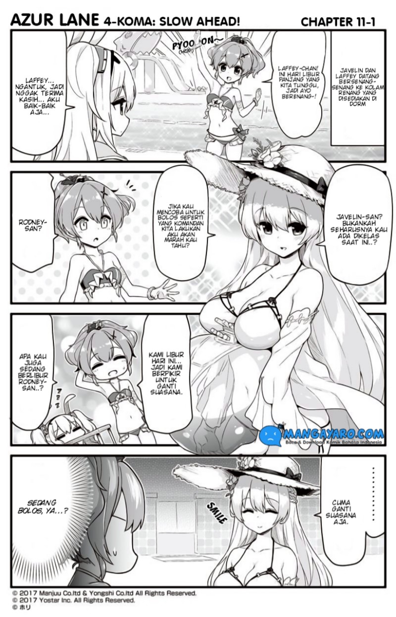 Baca Azur Lane 4-koma: Slow Ahead - Chapter 10.5 halaman 3