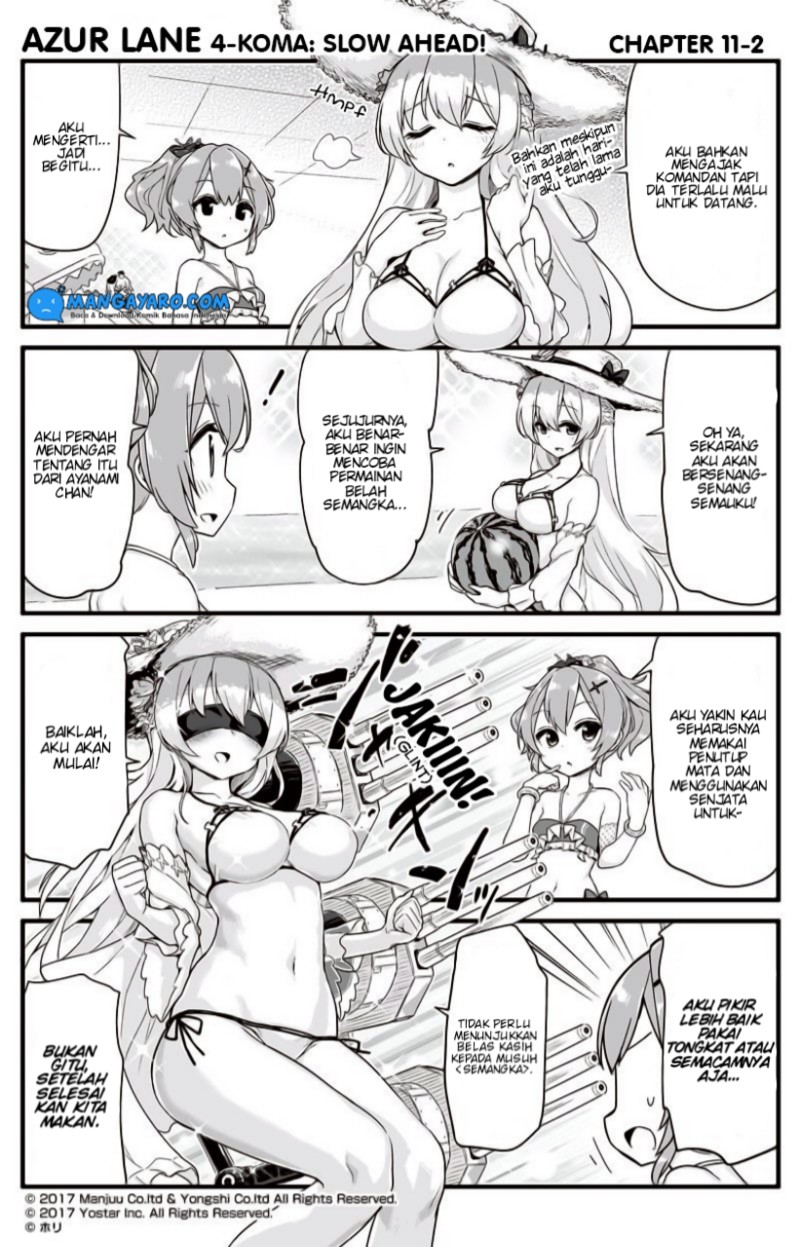 Baca Azur Lane 4-koma: Slow Ahead - Chapter 10.5 halaman 4