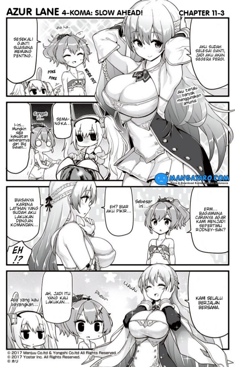 Baca Azur Lane 4-koma: Slow Ahead - Chapter 10.5 halaman 5