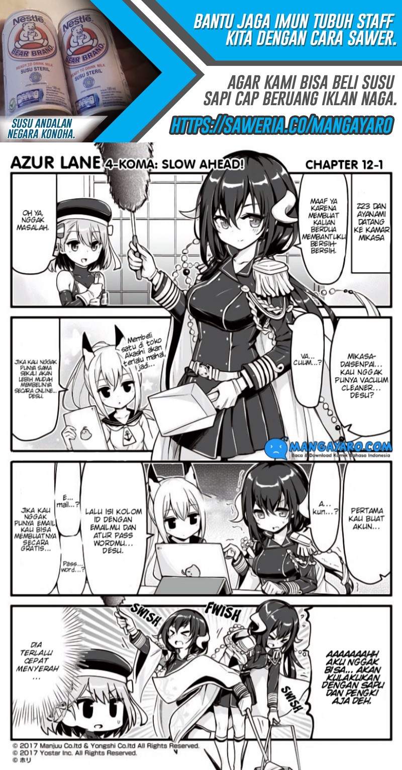 Baca Azur Lane 4-koma: Slow Ahead - Chapter 10.5 halaman 6