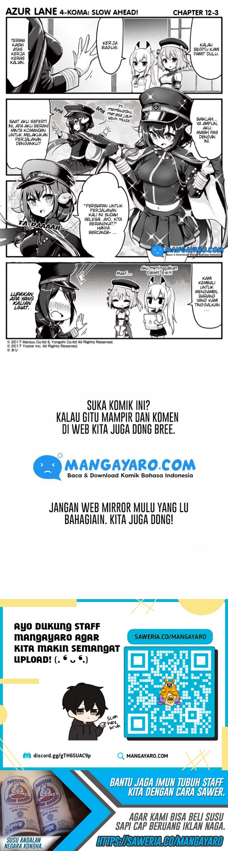 Baca Azur Lane 4-koma: Slow Ahead - Chapter 10.5 halaman 8