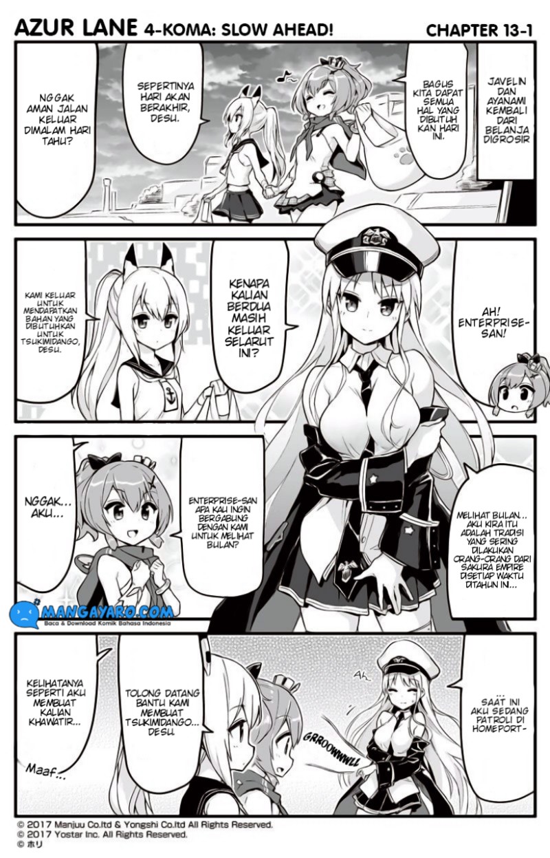Baca Azur Lane 4-koma: Slow Ahead - Chapter 12.5 halaman 3