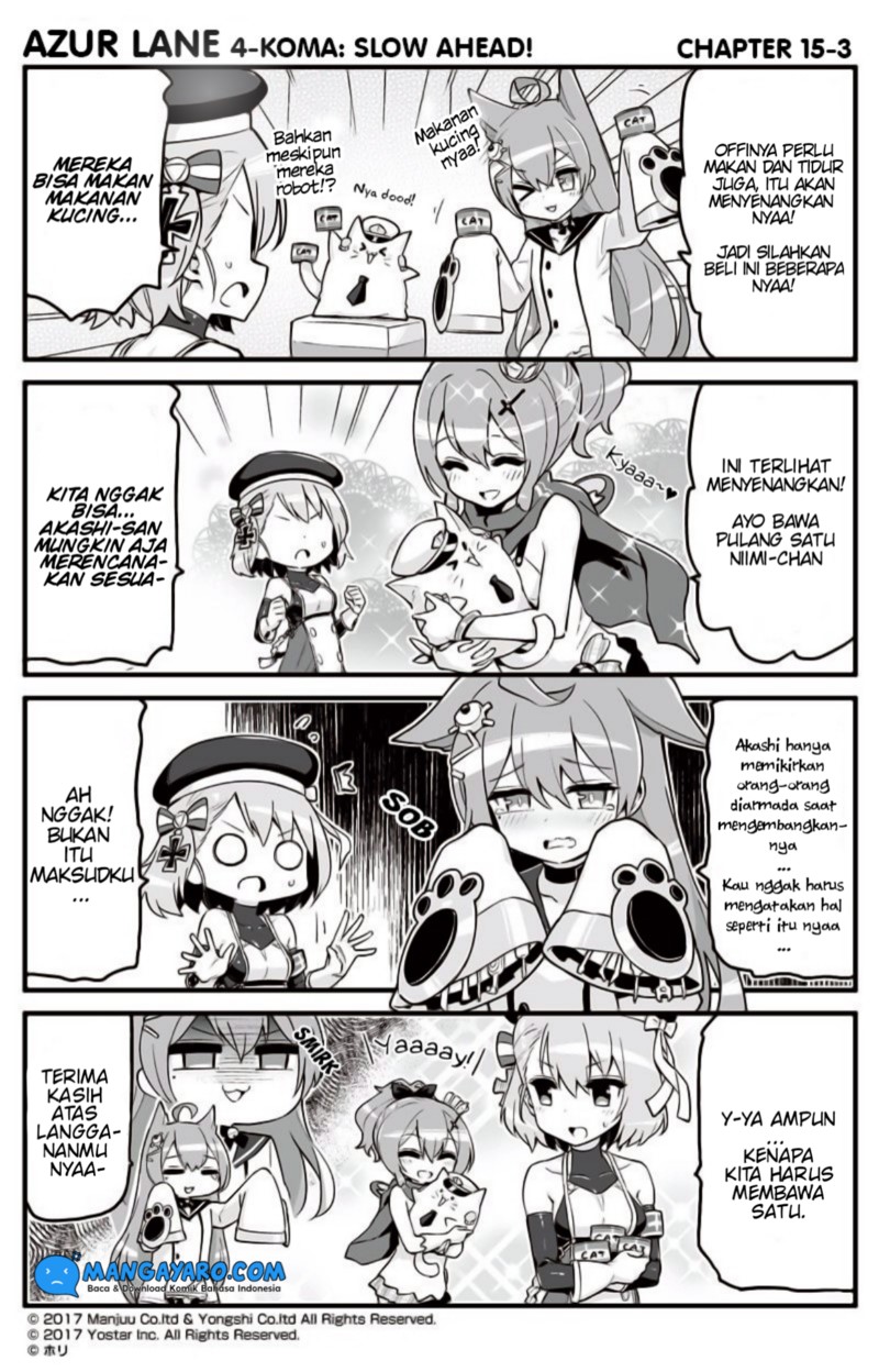 Baca Azur Lane 4-koma: Slow Ahead - Chapter 15 halaman 4